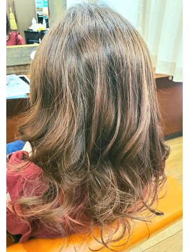 ビースト フォー ヘア(BEAST for hair) レッド系インナーカラー