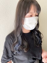 テトラ バイ ネオリーブ 横浜西口店(tetra by neolive)&nbsp;ブルベの方必見！！透明感ブルージュにブルーのインナーカラー☆