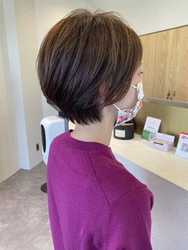 ピシェ ヘア デザイン(Piche hair design) えりあしスッキリとしたショートボブスタイル☆