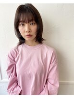 テンバイシオミエイチ(10 by shiomi H)&nbsp;顔周りレイヤーボブ×ダークアッシュ/アースカラー/こなれヘア