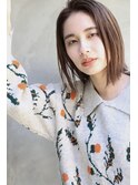 大人ボブストレート前下がり●20代30代ニュアンス