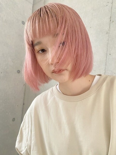 bob×peal pink...