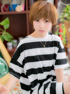 カバーヘアアンドスパ ブリス 浦和(COVER HAIR&SPA bliss) 暖色系カラー大人可愛いマッシュルームヘアc5浦和10代20代30代!