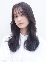 メノン(Menon) ツヤ髪　韓国風スタイル　ロング ハッシュカット