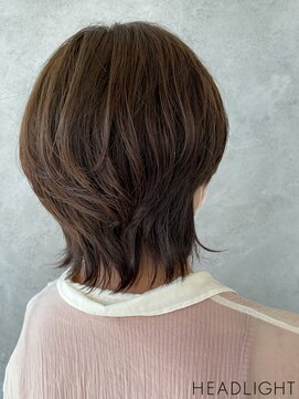 ティノ バイ ソーエン ヘッドライト 札幌店(Tino by soen HEADLIGHT) マッシュウルフ×オリーブグレージュ_807M15392