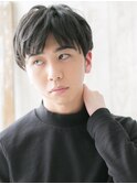 マットな質感◎モノトーングレージュ重めマニッシュヘアe仙台