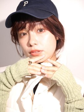 エルメ なんばマルイ(HELME) #簡単イメチェン#キャップアレンジ#フェミニンヘア