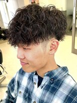 グッドタイムエフティフィフス 横浜西口(GoodTimes ft.fifth)&nbsp;ツイストスパイラルパーマメンズパーマ波巻きパーマツーブロック