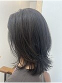 ミディアムレイヤー×ブルーパール