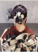 【macana指名】ヘアセット　卒業式ヘア　成人式ヘア　タイト
