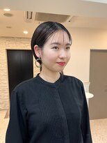 メモリーズ 表参道(Memories)&nbsp;ショートヘア/ボブ/可愛い丸み/簡単スタイリング/20代30代