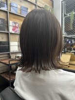 クロムス(clomus)&nbsp;【clomus】外ハネボブとグレージュ