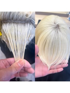 モニカ 原宿店(MONIQA) ムラ修正