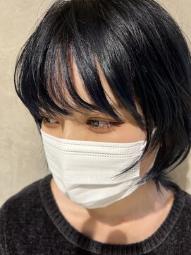 シアン(.Xian) ショートウルフスタイル（高槻/ショート/カット/ヘッドスパ）