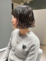 アム(amu) ボブパーマ/パーマボブ/ミニボブ/ウェーブヘア/ボブヘア