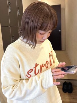 マフェ(mahae) ぱつっとボブ