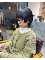 ナット(Nat)&nbsp;ブルーブラック×姫ウルフ