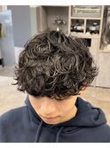 大人気立体感増し増し波巻きシャドウマッシュ