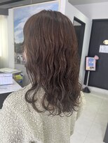 プランタン フォー ヘアー(printemps FOR HAIR) ニュアンスパーマ×ミディアム×モカベージュ
