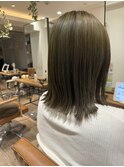 オリーブ&グレージュカラー♪