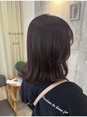 暖かさのある赤みカラー