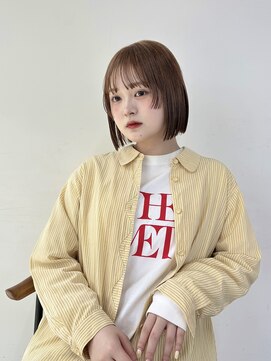 ロティバイトレンチ(loti by trench) 切りっぱなしボブ × 姫カット