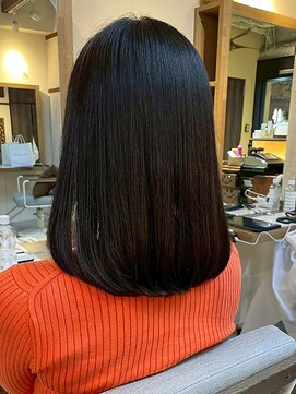ヘアリゾート粋 ウナム 新宿東口店(enam) 絹髪/髪質改善/艶髪ストレート/美髪/艶髪