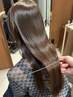 【今までになかった質感】カット＋髪質改善酸性ストレート+選べるケアTR