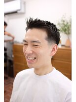 パストアンドニュー(past and new) スパイキーショート テーパーフェード