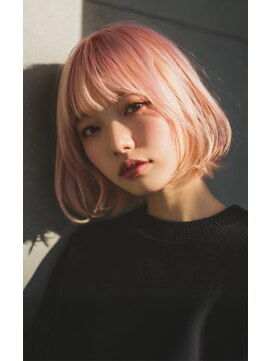 アーツリタ 町田(arts lita) 【artslita町田】ボブ/ハイトーン/ピンク/タッセルボブ