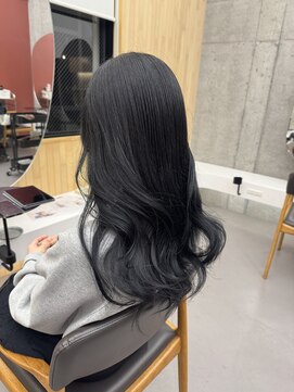 黒髪/クラゲヘアー/オリーブグレー/小顔/ココアベージュ/新静岡