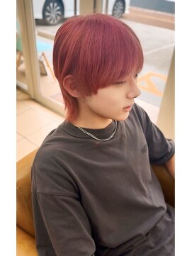 シャルティア 岩国(SHALLTIA) ハイトーン/ケアブリーチ/暖色系カラー/ピンクレッド/ウルフ