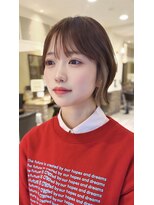 ヘアメイク シュシュ(Hair make chou chou) インナーカラー/ミニボブ/切りっぱなしボブ/外はねボブ/髪質改善