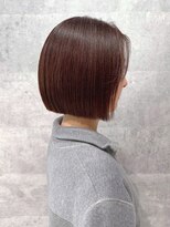 バランス 原宿 表参道(balance) ピンクベージュ×ボブ YUKA