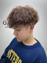 men's salon Gaudi 西宮北口店【メンズサロン ガウディ】【4月3日OPEN（予定）】&nbsp;メンズツーブロック刈り上げマッシュ×波巻きツイストスパイラル