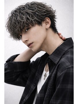 グレイバイニューヨークニューヨーク 京都北大路(Gray by NYNY) 波巻きパーマ×ハイライト