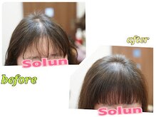 シャイニーソルンの雰囲気(ヘアリセッターとカットで髪の方向性と可動域を変えましょう!)