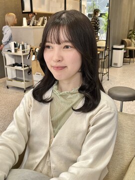 オーセンヘア(AUTHEN.HAIR) オリーブグレージュ