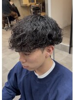 クオル 円山(QOL)&nbsp;札幌メンズ波巻きシャドウパーマメンズマッシュ