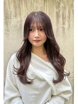 ロンドアベニール 北千住(Lond avenir)&nbsp;結べるレイヤーカット/グレージュブラウン/韓国巻き/顔周り