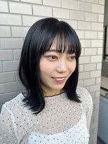 エン(en)&nbsp;透明感カラー/暗髪カラー/地毛風カラー