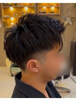 バウハウスヘア(bauhaus hair)&nbsp;ツーブロックショート
