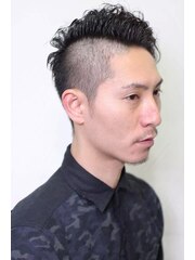 ★MEN”S HAIR★ツーブロック×パーマ★