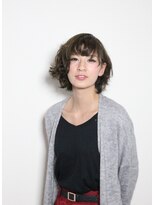 ヘアーサロン オンリーホープ(HAIR SALON ONLY HOPE)&nbsp;ショート☆パーマ☆ダークトーングレージュ☆