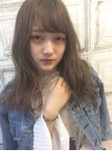 【minim hair×日比】透けるようなスモークブルー☆