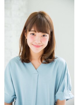 ジョエミバイアンアミ(joemi by Un ami) (joemi)ひし形シルエットブルージュヴェールウェーブグレージュ