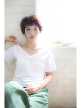 ガーランド (Garland) [Garland/表参道]☆ブルーージュアシメショート☆05