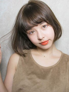 リリアン 表参道(relian) マロングレージュ×ボブ☆relian表参道