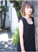 【grit.】YOHEI WORKS (ベージュ×ブロンド)