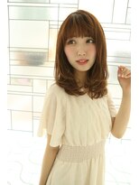 ヘアアンドメイク 心座(hair&make)&nbsp;大人かわいいミディアム